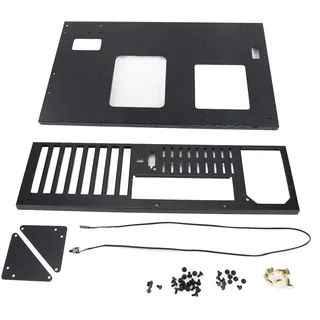 Ejoyous Open Frame Gehäuse, PC Mining Rig Frame für ATX M -ATX ITX 305x245mm Motherboards Open PC Case Computer SECC Chassis Motherboard Bracket Kit