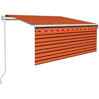 VidaXL Markise 3 x 2,5 m braun