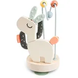 Done by Deer Stick&Stay Activity Insel Lalee Trona-spielzeug Mit Saugnapf - Sand