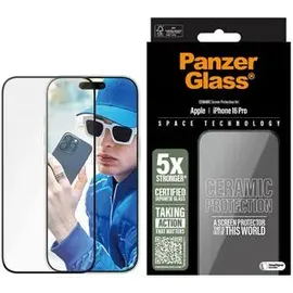 Panzer Glass Ceramic Displayschutz für iPhone 16 Pro