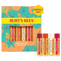 Burt's Bees Lippenbalsam-Geschenkset, 4 Lippenbalsam, Granatapfel, Kokosnuss und Birne,