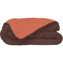 Poyet-Motte Couette Calgary Chocolat/Corail 140