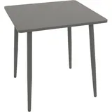 DEGAMO DENVER Bistrotisch 70 x 70 x 73 cm grau