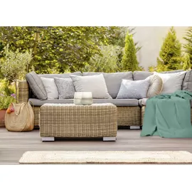 Setex "Waffeldecke", blau Petrol B:75cm L:120cm, Baumwolle, Wohndecken, Wohndecke, aus Waffelpiqué, auch als Tagesdecke geeignet, Kuscheldecke