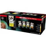 Sheba Delicacy Geflügel Gelee Geschmacksrichtungen - Katzennassfutter 40x85g