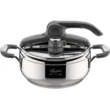 Lagostina Briosa 22 cm 3,5 l Edelstahl silber