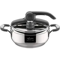 Lagostina Briosa 22 cm 3,5 l Edelstahl silber