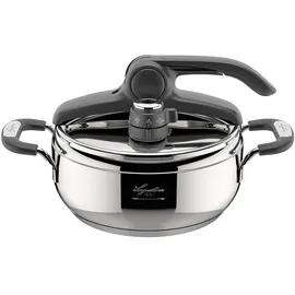 Lagostina Briosa 22 cm 3,5 l Edelstahl silber