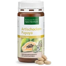 Kräuterhaus Sanct Bernhard Artischocken-Papaya-Tabletten 160 Tabletten
