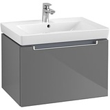 Villeroy & Boch Subway 2.0 Unterschrank A68800FP 63,7 x 42 x 45,4 cm, Glossy Grey