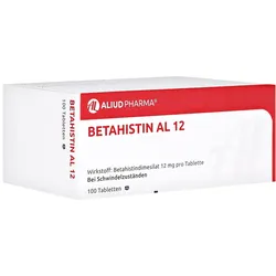 Betahistin AL 12 Tabletten 100 St
