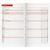 Rido 2026 Rido Monats-Ersatzkalendarium TM 11 87×153 mm weiß