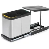 Emuca Recycle Inox 24 l Weiß