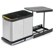 Emuca Recycle Inox 24 l Weiß