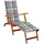 vidaXL Liegestuhl 167 x 56 x 75 cm Grau