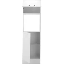 BASIC by Balculina Turin Mehrzweckschrank 60 x 211 x 57 cm Weiß
