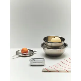 HAY Schüssel mit Deckel Silber/Weiß