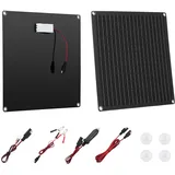 Vevor 12V monokristallin 20 W inkl. Batterieladegerät mit Smart Controller