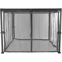 SIENA GARDEN  Florenz Moskitonetze zu Pavillon Florenz 3x3 m, grau, 4er Set