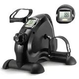 Towwoo Pedaltrainer, Leiser Arm und Beintrainer Senioren, Mini Heimtrainer mit LCD Display, Fahrrad Bewegungstrainer Fitnessgerät für Zuhause Büro, Einstellbar Widerstand, Standfest & Leise