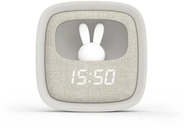 Alarm Clock with Light Billy Clock Grey