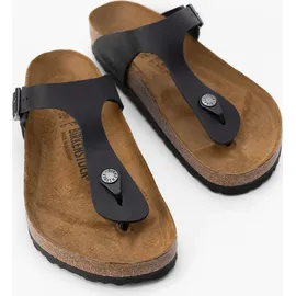 Birkenstock Gizeh Naturleder geölt schwarz 36