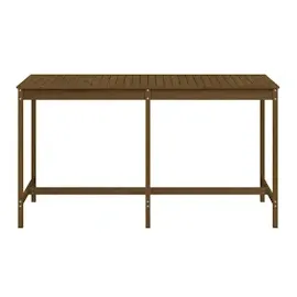 vidaXL Gartentisch 203,5 x 90 x 110 cm honigbraun