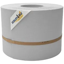 zaunzu® zaun|zu® Sichtschutzstreifen PP für Doppelstabmatten Zaunblende Lichtgrau, 35m