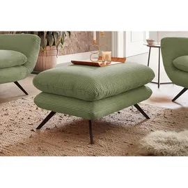 KAWOLA Hocker CHARME Cord 120 x 45 x 70 cm Grün