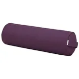 Yogistar Yoga-Bolster Yin - Plus - rund 68 x 25 x 25 cm, violett