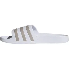 Adidas Adilette Aqua Cloud White / Platinum Metallic / Cloud White 42