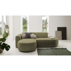 andas Ecksofa »Tisso«, kompaktes Sofas, modernes, ansprechendes Design grün