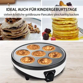 Syntrox 3 in 1 Crepes Maker Pfannkuchen Eierkuchen Elektrogrill Luzern