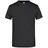 James & Nicholson Unisex Schweres T-Shirt Round-T Heavy JN002 black
