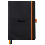 Rhodia Goalbook Notizbuch A5, 240 Blätter Schwarz