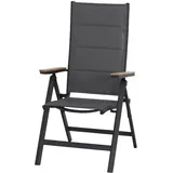 Siena Garden Tesoro Klappsessel 59 x 68 x 110 cm grau