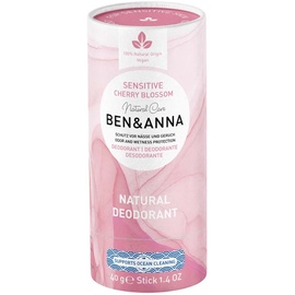 Ben & Anna Sensitive Cherry Blossom Papertube Deodorant Stick, 40g