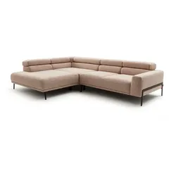SCHÖNER WOHNEN-Kollektion Ecksofa Tossa Stoff Rusty Melange