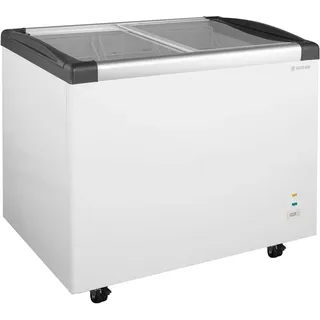 GastroHero Tiefkühltruhe ECO 350 mit Glasschiebedeckel