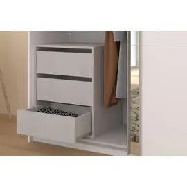 Parisot Schiebetürenschrank Swing 178 x 203 x 0 cm Weiß