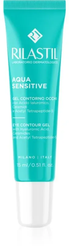 Rilastil Aqua Sensitive Feuchtigkeitsgel für die Augenpartien 15 ml