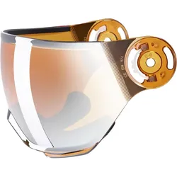 Uvex Rocket jr Visor mirror blue 51-55 cm