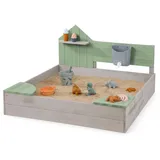 Muddy Buddy Sandkasten Cozy House 100 x 100 x 60 cm