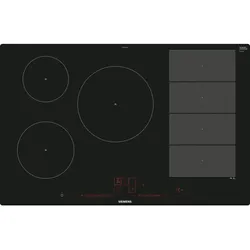 Siemens EX801LVC1E, iQ700, Induktionskochfeld, 80 cm, Schwarz, flächenbündig (integriert)