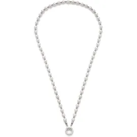 LEONARDO Charm-Kette Signora Darlin's Edelstahl/Glas Weiß