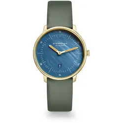 STERNGLAS - NAOS XS - PERLMUTT - Klassik - gold - dunkelblau - salbei / 33MM