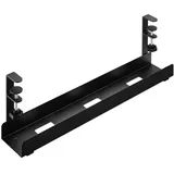 Icy Box IB-EWA101B-CM, Kabelmanagementlösung für Schreibtisch, ohne Bohren