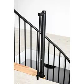 Minka Spindeltreppe Luna 38 305,5 cm Holz Weiß