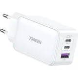 UGREEN Nexode USB-A+2*USB-C 65W GaN Tech Fast Charger White