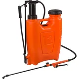 Stocker Drucksprüher Rückenspritze 12 L orange/schwarz